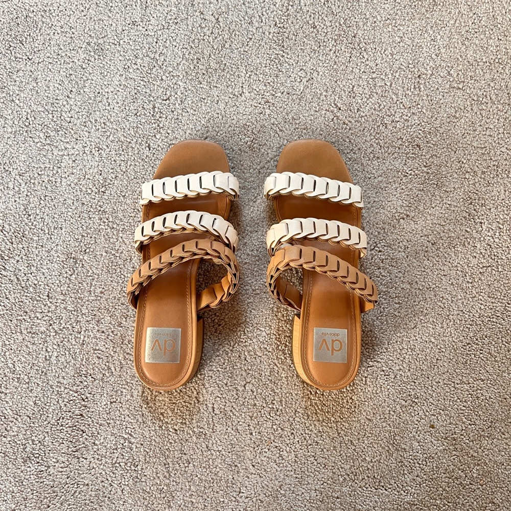 DV Dolce Vita Strap Heeled Sandals | Like New